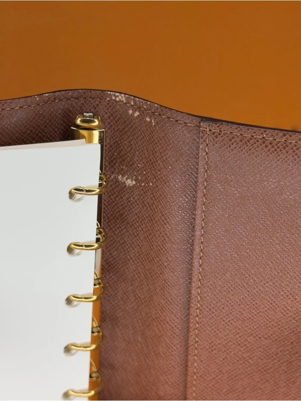 Louis Vuitton PM Agenda Brown Monogram Canvas Planner Organizer Notebook Cover